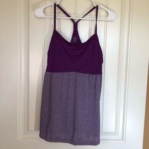 C9 by Champion Active Tank, Women’s Size XL, Purple With Built In Bra